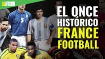Pelé, Maradona, Messi y Cristiano, en el once histórico de France Football