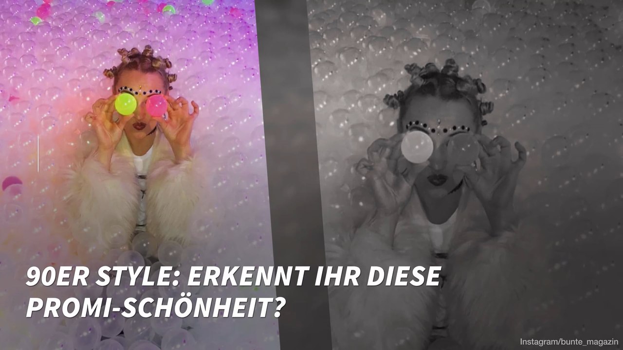 90er Style: Erkennt ihr diese Promi-Schönheit?