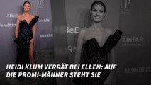 Heidi Klum verrät bei Ellen: Auf die Promi-Männer steht sie