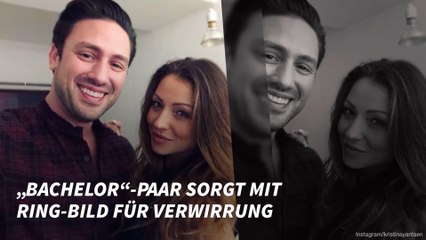„Bachelor“-Paar sorgt mit Ring-Bild für Verwirrung