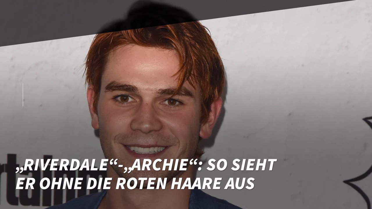 „Riverdale“-„Archie“: So sieht er ohne die roten Haare aus