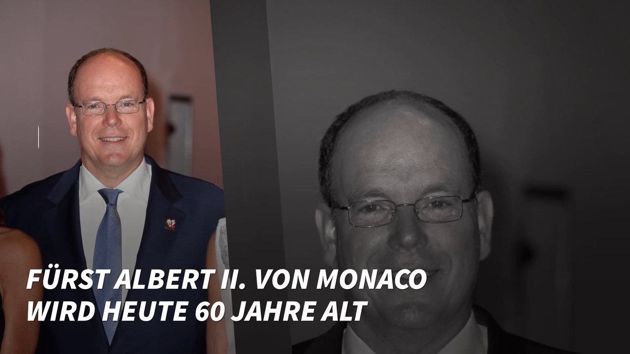Fürst Albert II. feiert seinen 60. Geburtstag