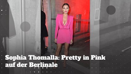 Sophia Thomalla: Pretty in Pink auf der Berlinale
