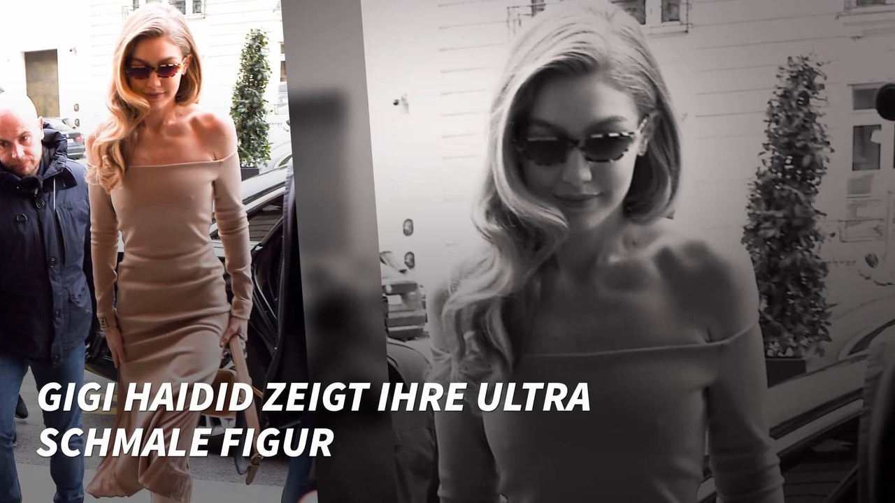 Gigi Haidid zeigt ihre ultra schmale Figur
