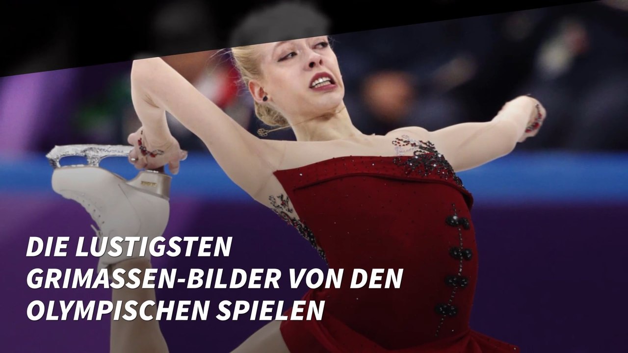 Die lustigsten Grimassen-Bilder von den olympischen Spielen