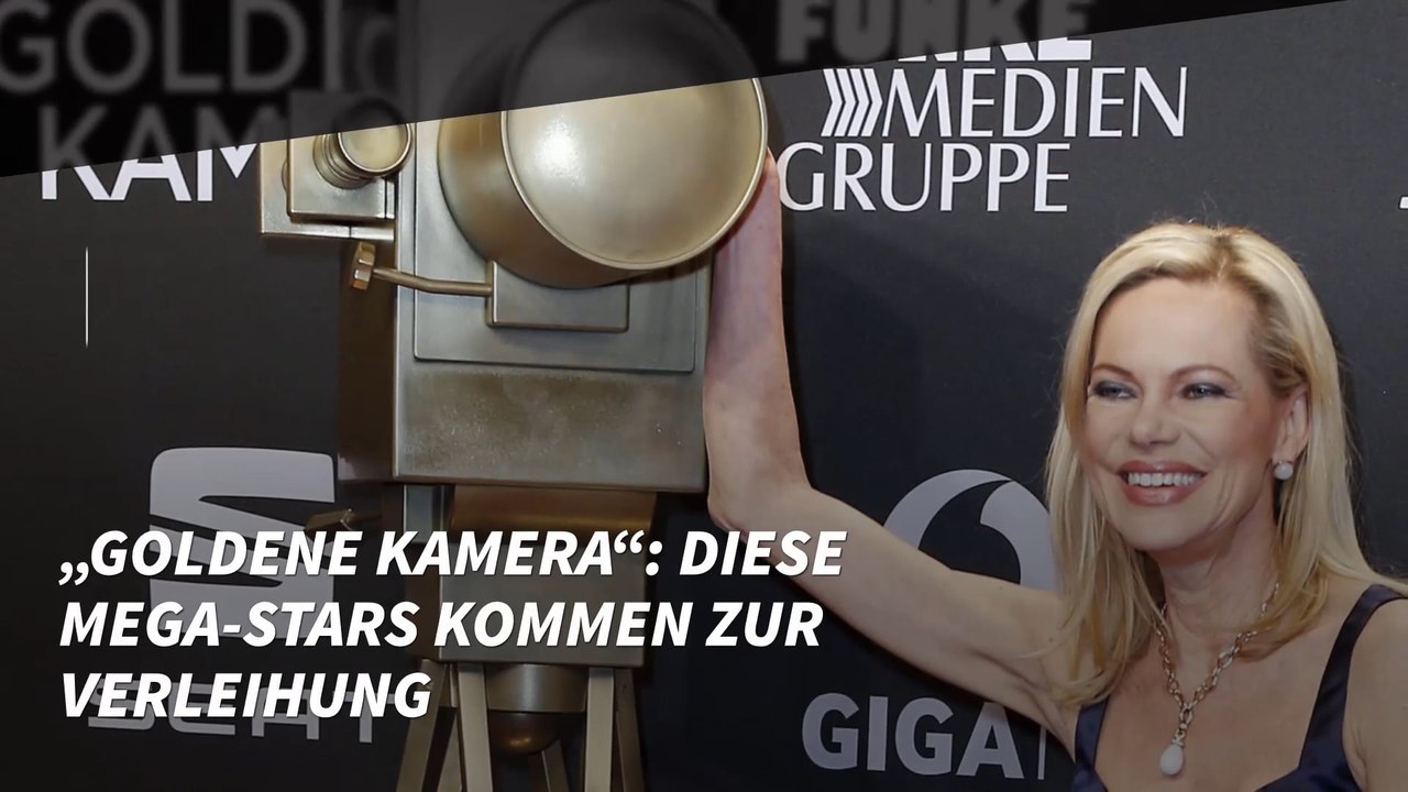Goldene Kamera: Diese Mega-Stars kommen zur Verleihung
