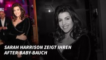 Sarah Harrison zeigt ihren After-Baby-Bauch