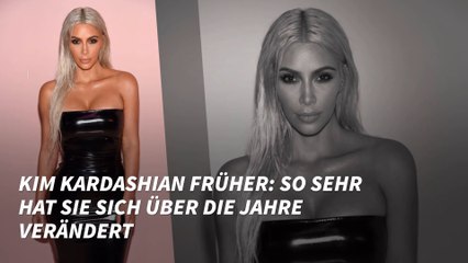Kim Kardashian früher: So sehr hat sie sich über die Jahre verändert