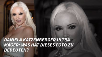 下载视频: Daniela Katzenberger ultra mager: Was hat dieses Foto zu bedeuten?