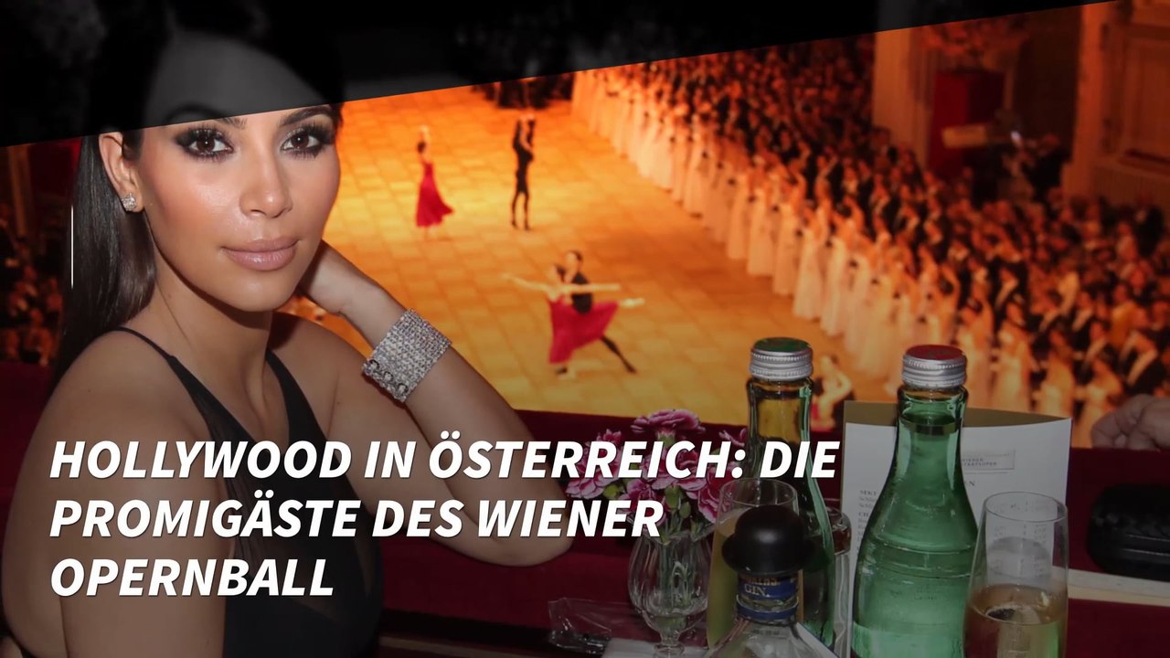 Hollywood in Österreich: Die Promigäste des Wiener Opernball