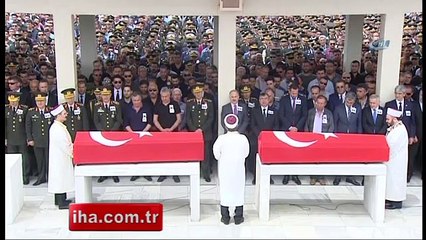 Şehit cenazesinde CHP'li Gök'e protesto!