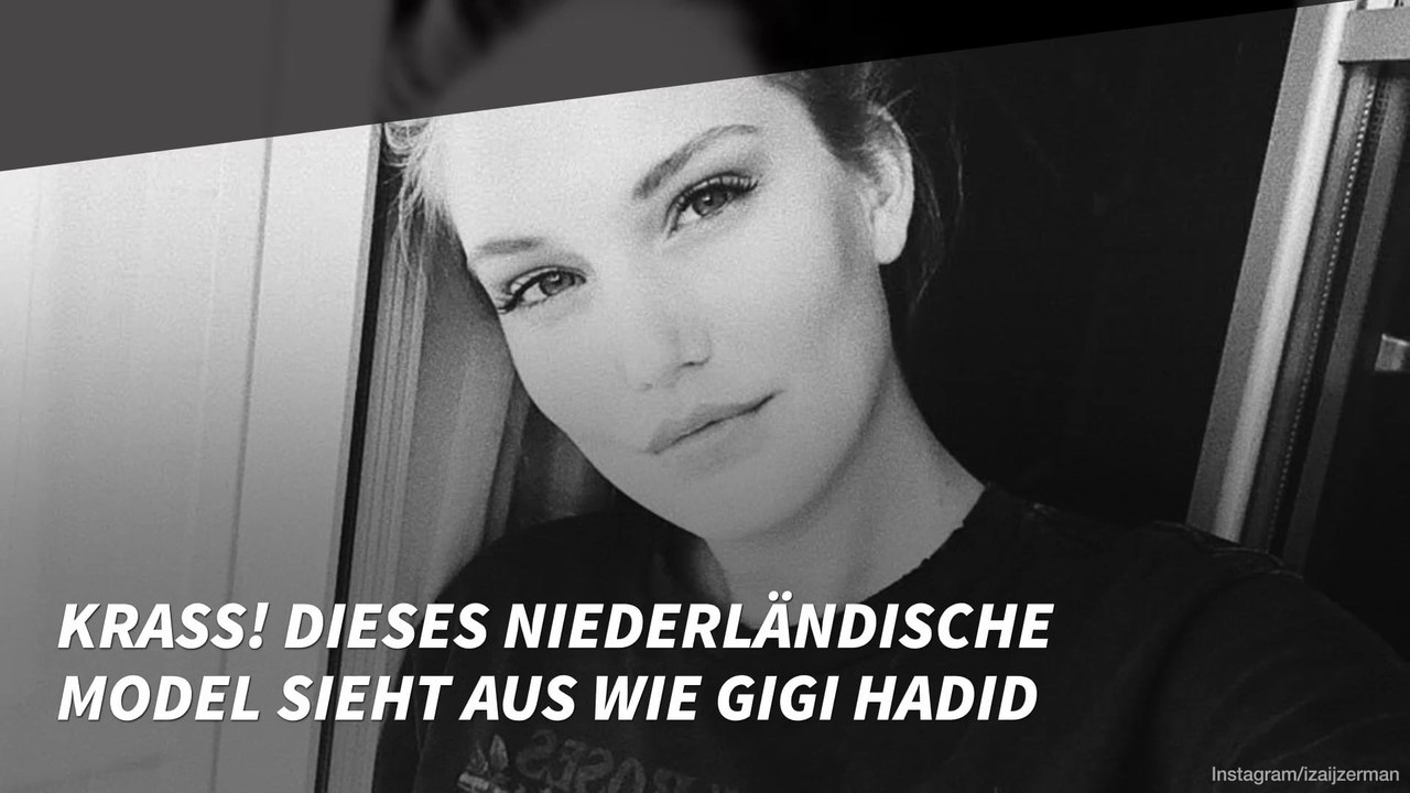 Krass! Dieses niederländische Model sieht aus wie Gigi Hadid