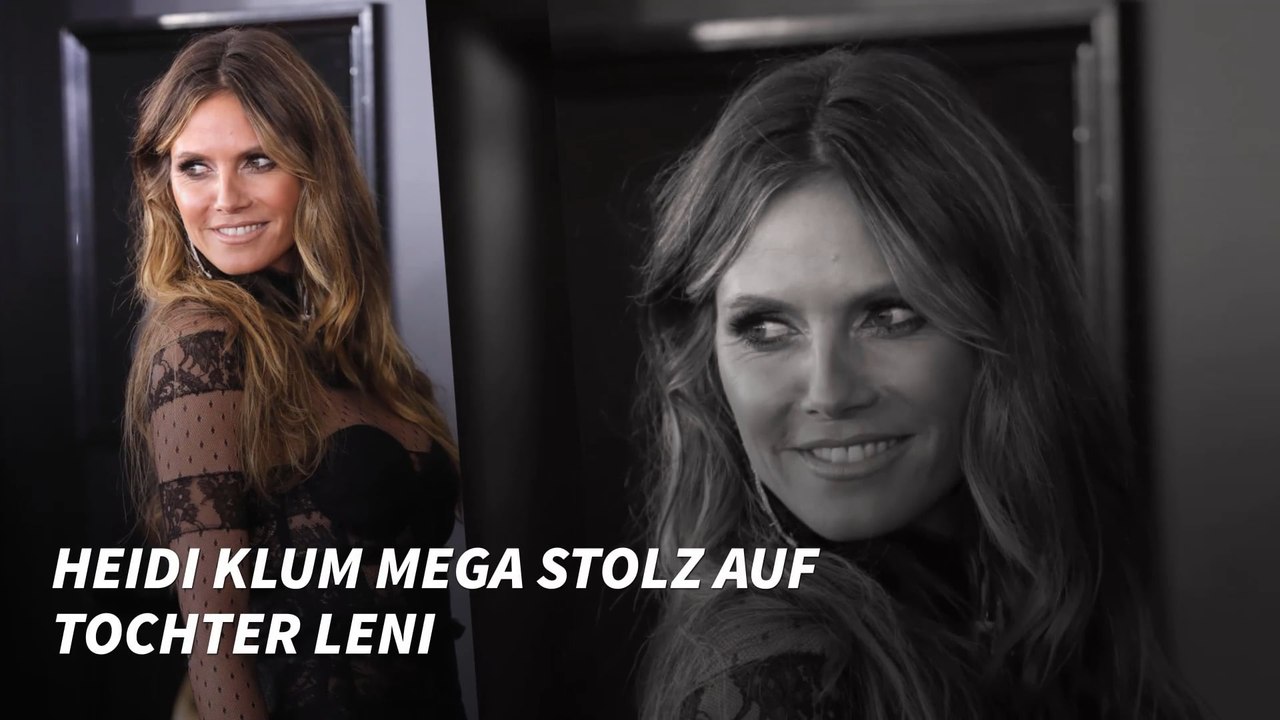 Heidi Klum mega stolz auf Tochter Leni
