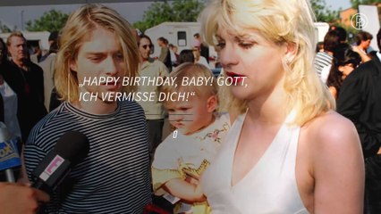 Courtney Love: Rührender Post zum Geburtstag von Kurt Cobain