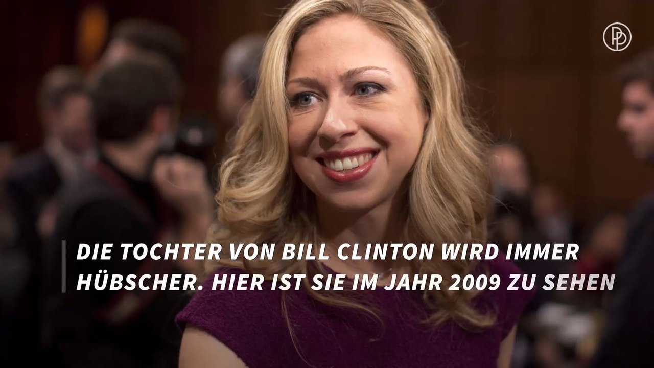 Die unglaubliche transformation von chelsea clinton