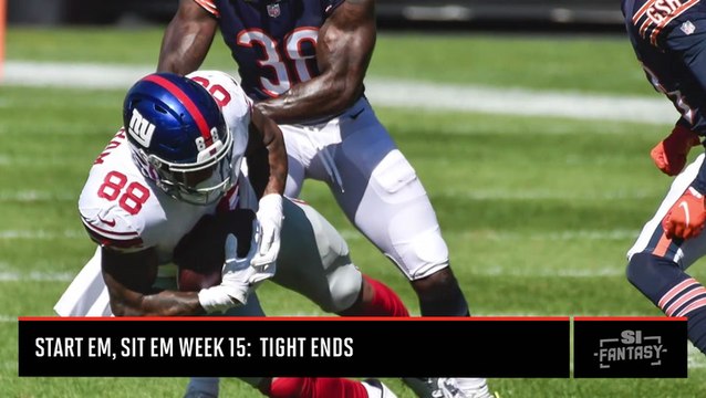 Robert Tonyan and Evan Engram Top Michal Fabiano’s List of Tight Ends to Start in Week 15