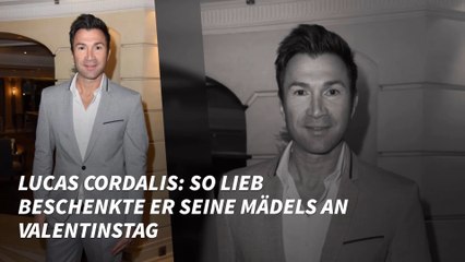 下载视频: Lucas Cordalis: So lieb beschenkte er seine Mädels an Valentinstag