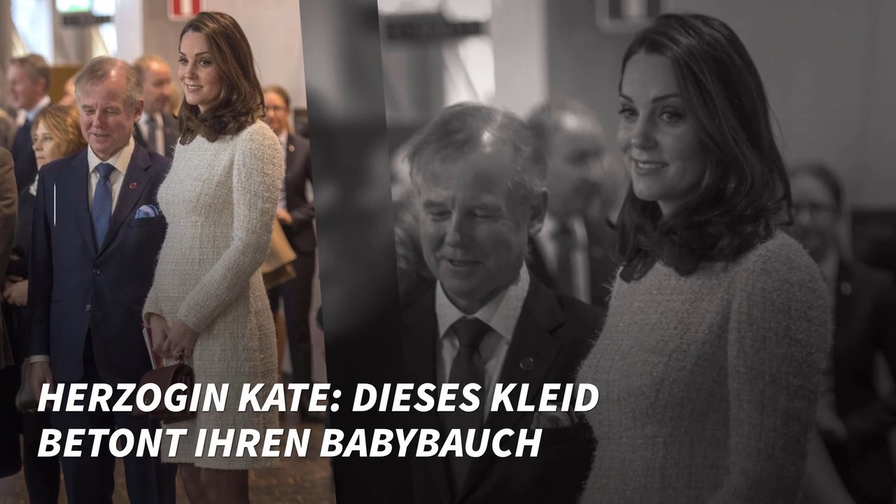 Herzogin Kate: Dieses Kleid betont ihren Babybauch
