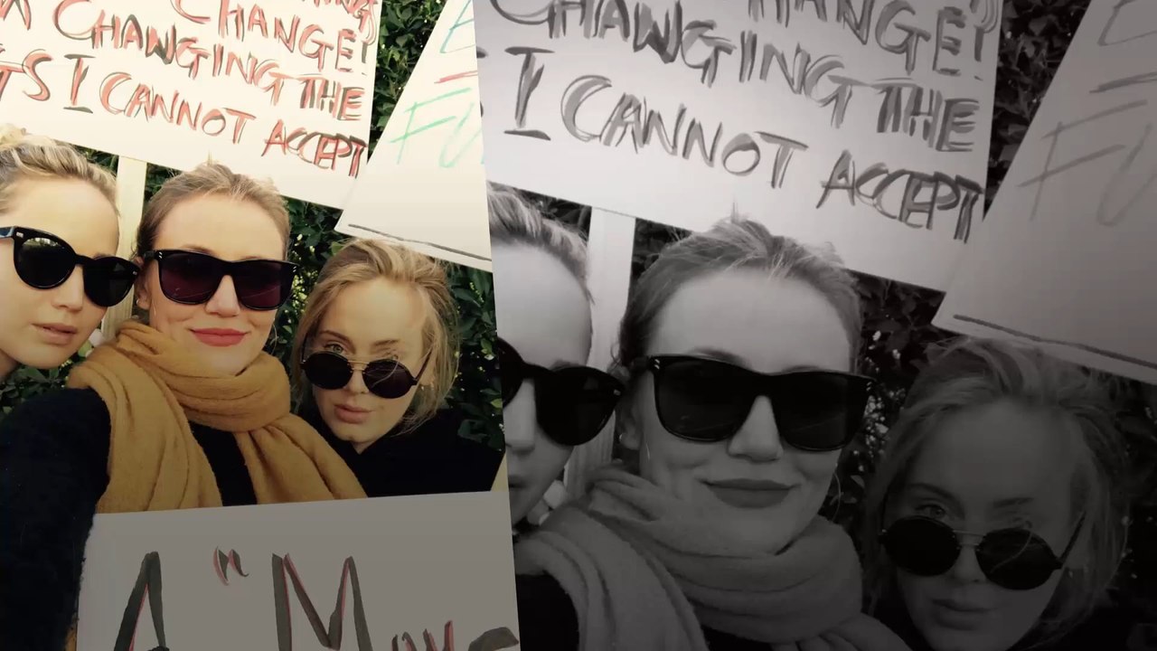 Frauen Power: Adele, Jennifer Lawrence und Cameron Diaz kämpfen gemeinsam für Frauenrechte