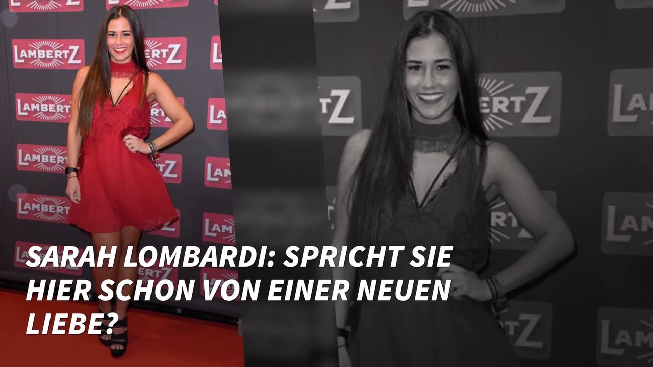 Sarah Lombardi: Spricht sie hier schon von einer neuen Liebe?