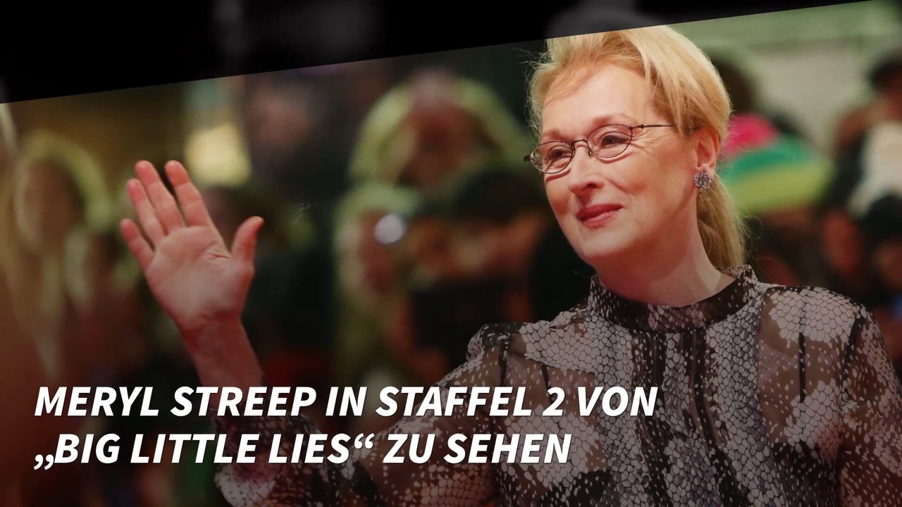 Meryl Streep in Staffel 2 von „Big Litte Lies“ zu sehen