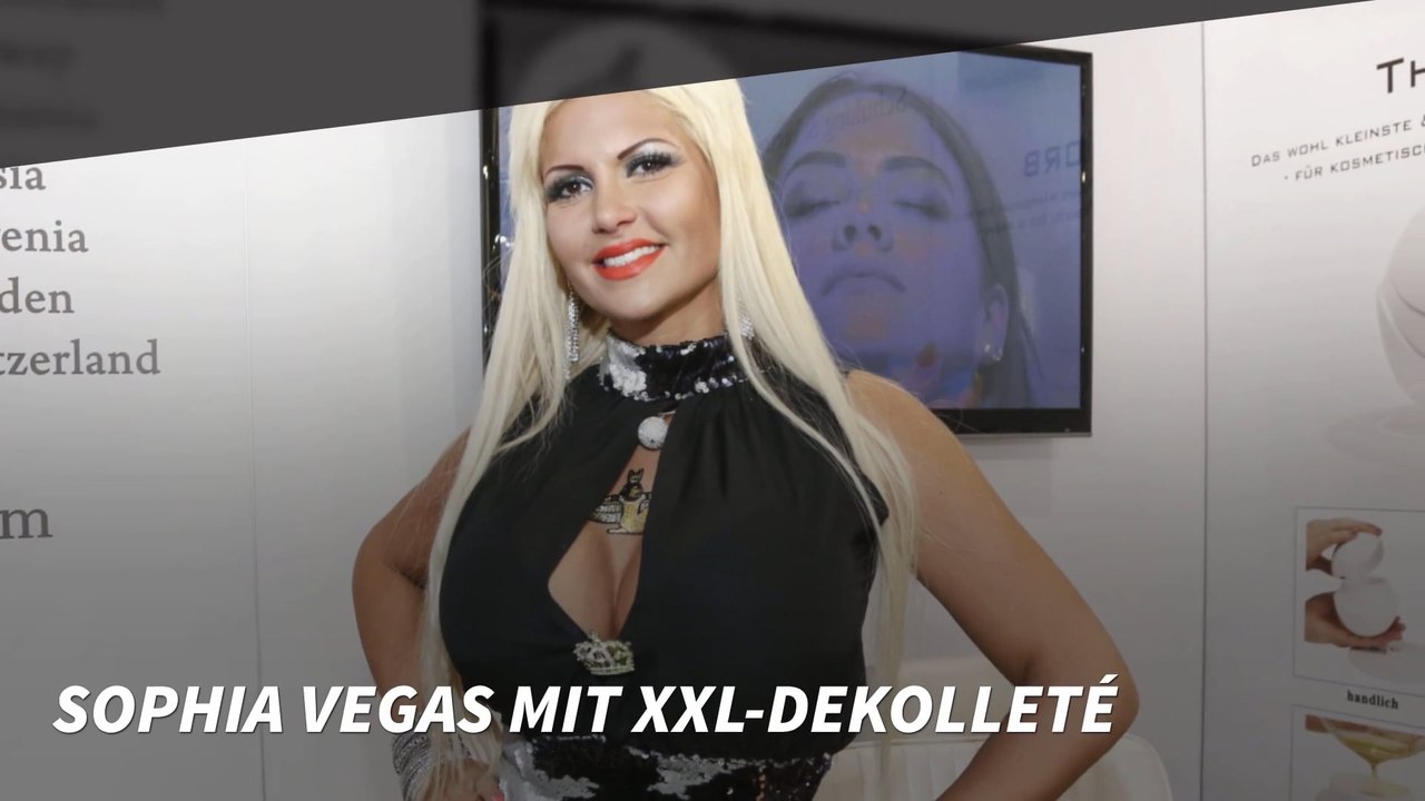 Sophia Vegas mit XXL-Dekolleté