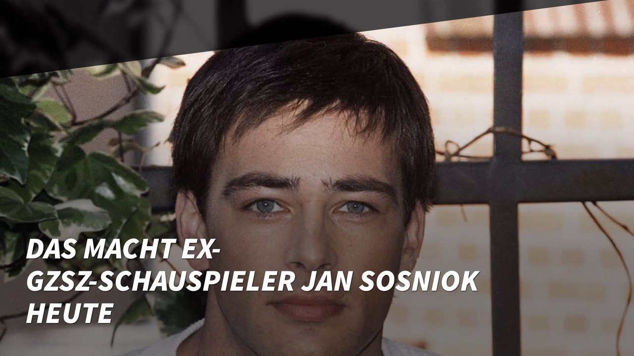 Das macht Ex-GZSZ-Schauspieler Jan Sosniok heute