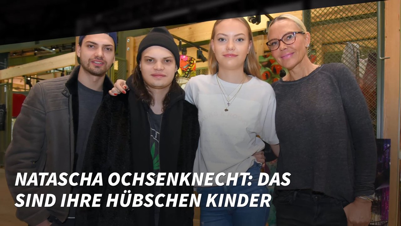Natascha Ochsenknecht: Das sind ihre hübschen Kinder