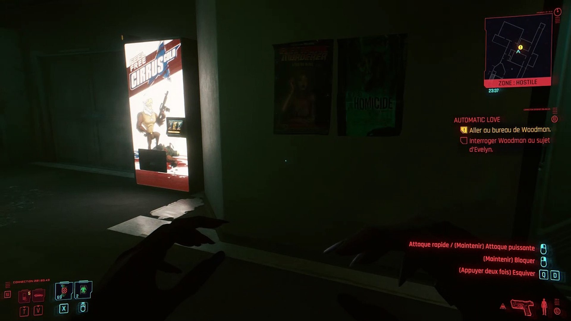 Cyberpunk 2077 - Woodman office bug 1