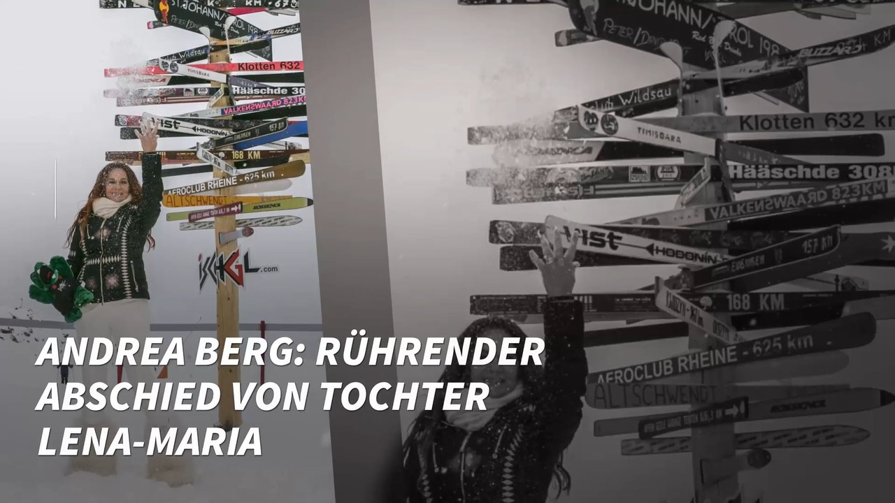 Andrea Berg: Rührender Abschied von Tochter Lena-Maria
