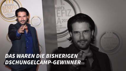 Das waren die bisherigen Dschungelcamp-Gewinner