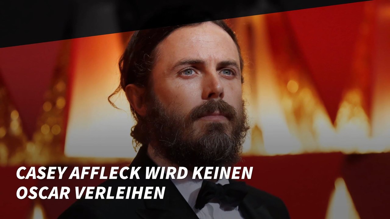 Nach Belästigungs-Vorwürfen: Casey Affleck wird keinen Oscar verleihen