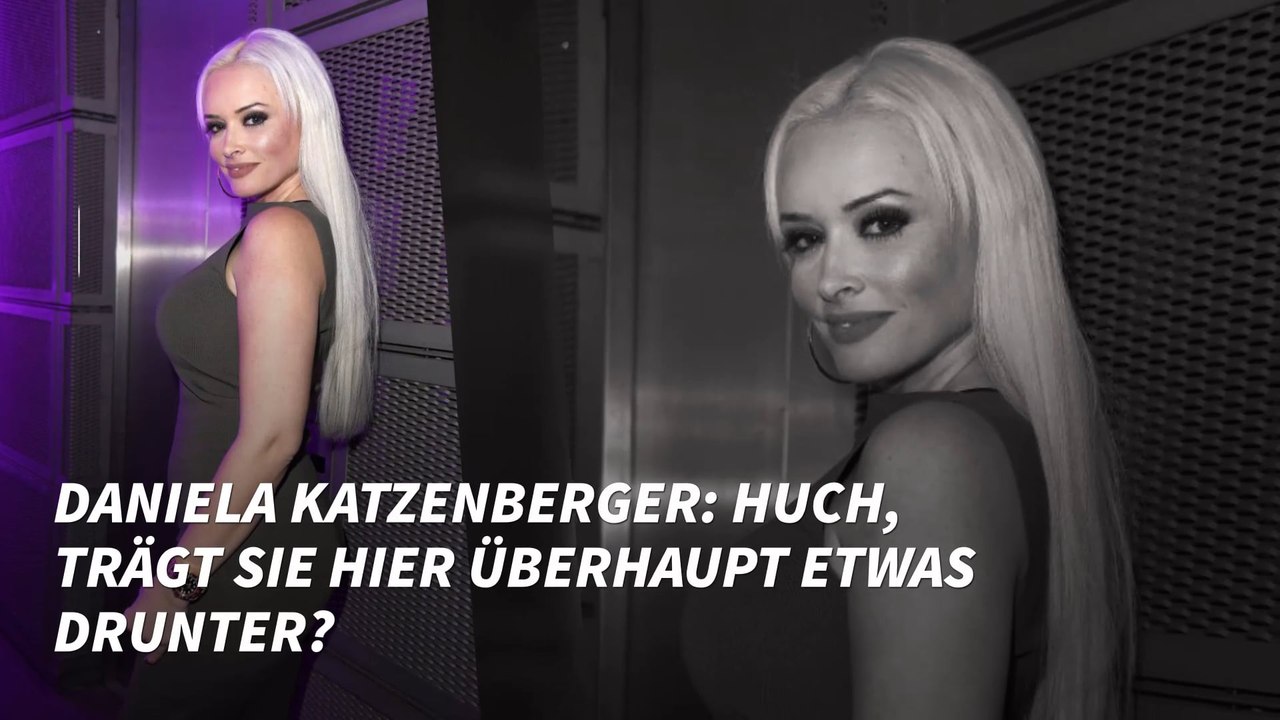 Daniela Katzenberger: Huch, trägt sie hier überhaupt etwas drunter?