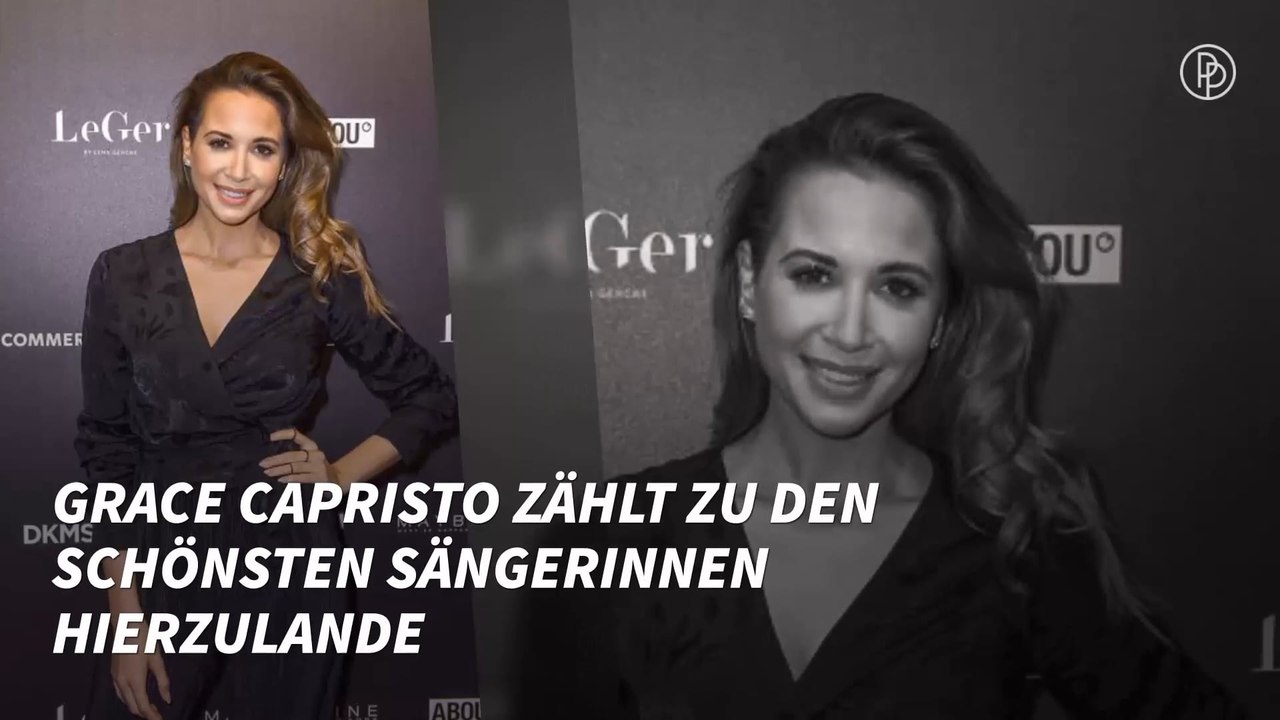 Grace Capristo zeigt ihre Modelbeine