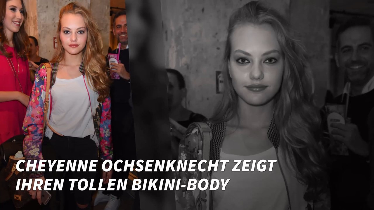 Cheyenne Ochsenknecht zeigt ihren tollen Bikini-Body