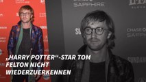 „Harry Potter“-Star Tom Felton nicht wiederzuerkennen