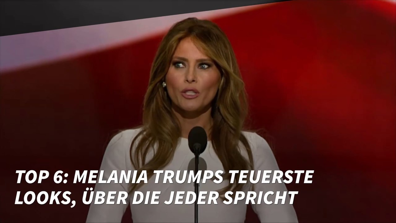Top 6: Melania Trumps teuerste Looks, über die jeder spricht