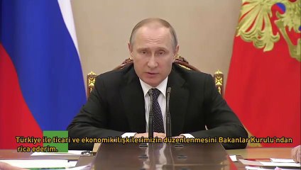 Putin canlı yayında talimat verdi