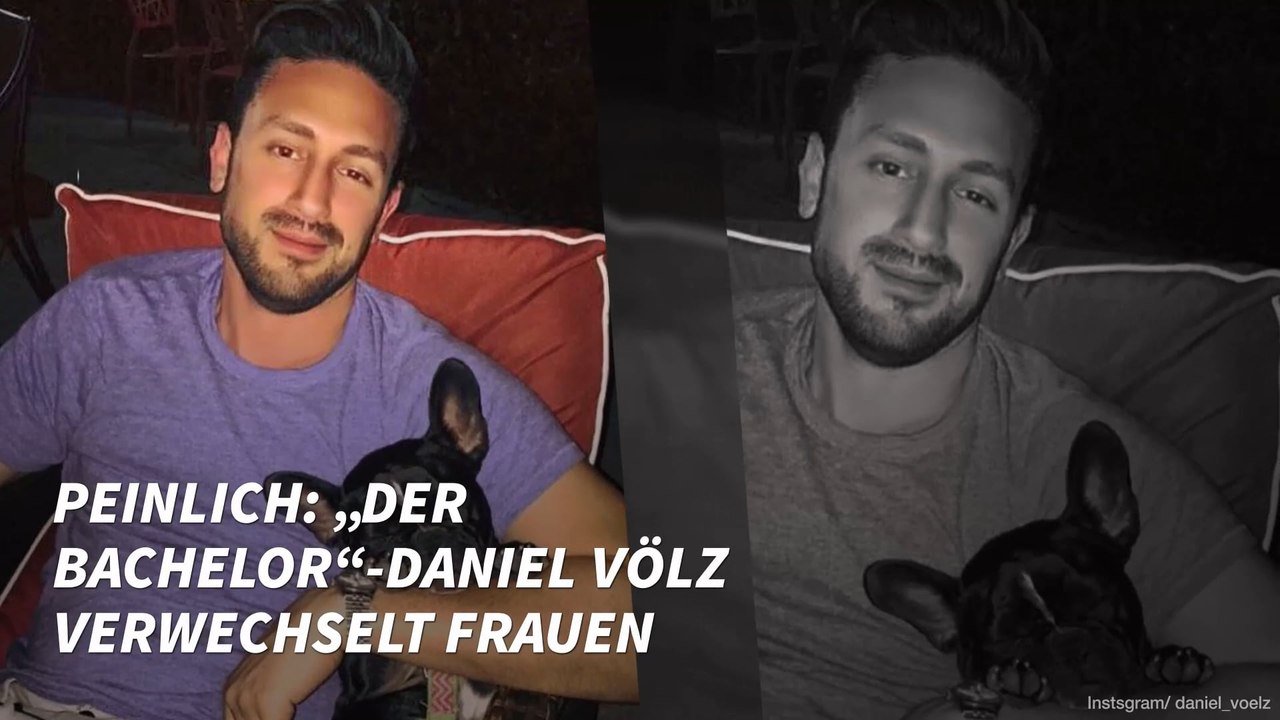 Peinlich: „Der Bachelor“-Daniel Völz verwechselt Frauen