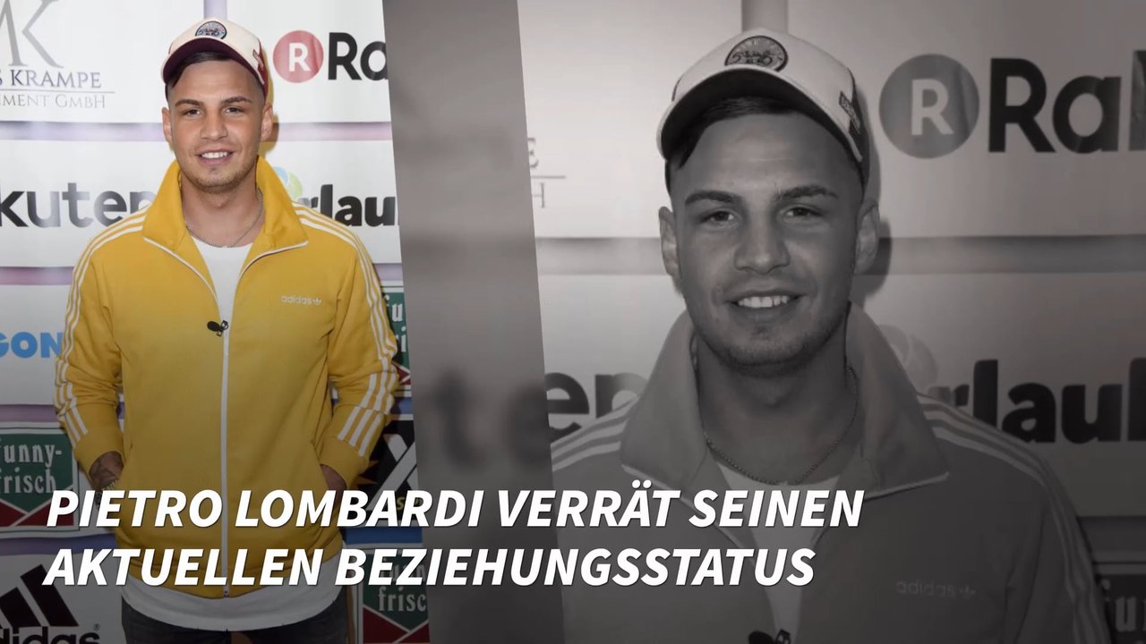 Pietro Lombardi verrät seinen aktuellen Beziehungsstatus
