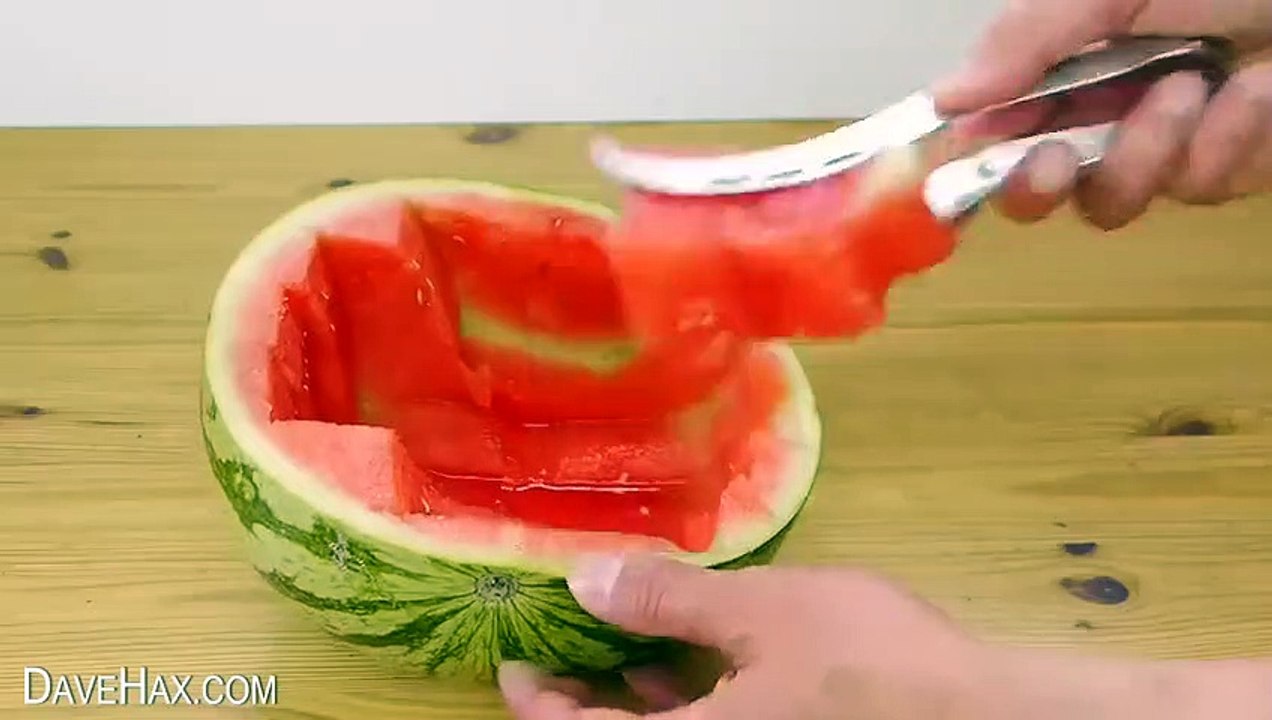 Karpuz kesmek hiç bu kadar kolay olmamıştı