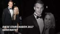 Diese Stars haben 2017 geheiratet