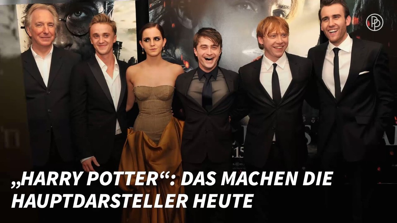 „Harry Potter“: Das machen die Hauptdarsteller heute