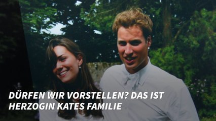 Dürfen wir vorstellen? Das ist Herzogin Kates Familie