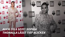 Auch 2018 sexy! Sophia Thomalla lässt tief blicken