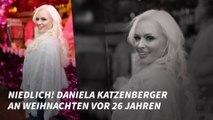 Niedlich! Daniela Katzenberger an Weihnachten vor 26 Jahren