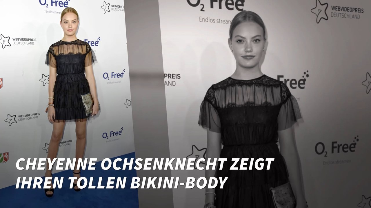 Cheyenne Ochsenknecht zeigt ihren tollen Bikini-Body