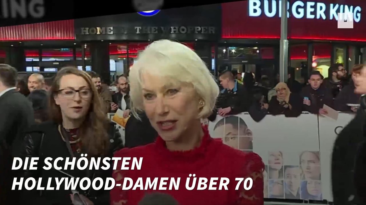 Die schönsten Hollywood-Damen über 70