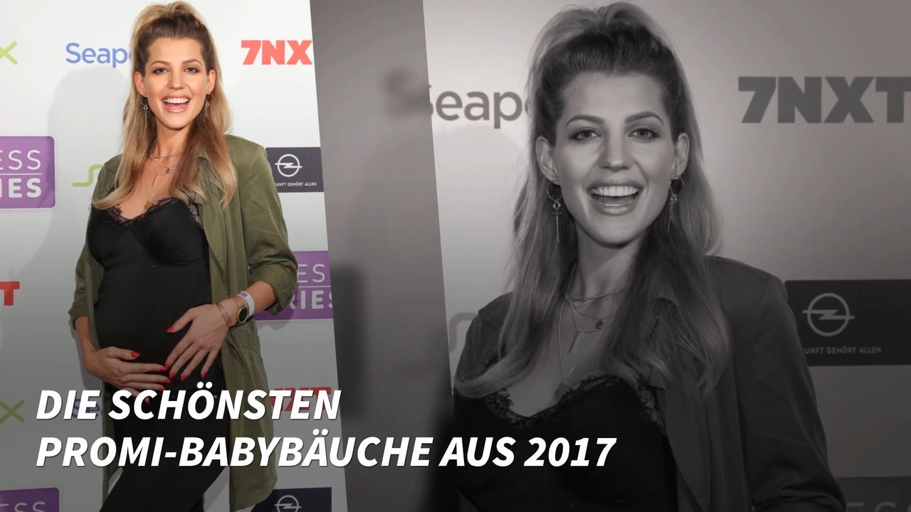 Die schönsten promi-babybäuche aus 2017