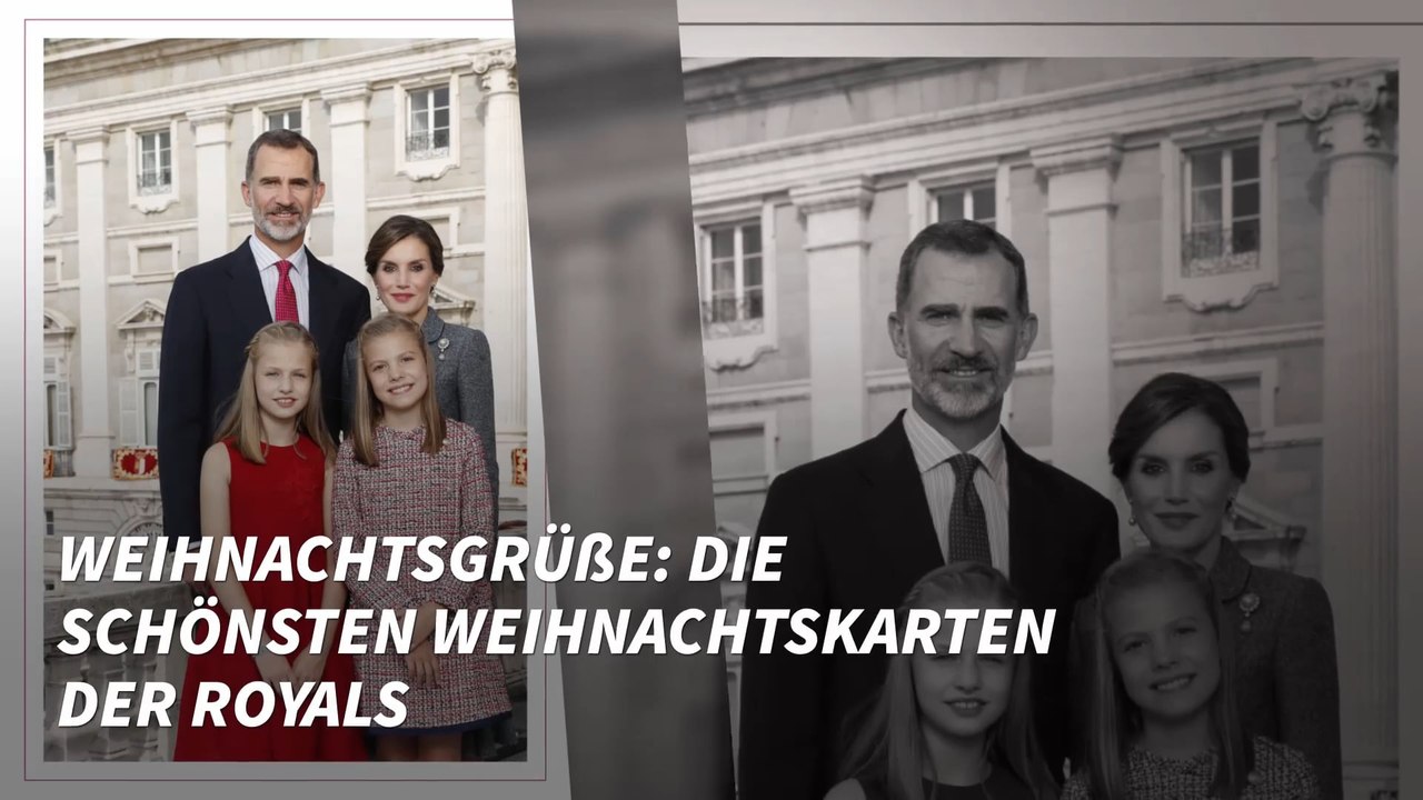 Weihnachtsgrüße: Die schönsten Weihnachtskarten der Royals